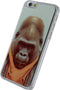 Xccess Hoesje geschikt voor Apple iPhone 6 Telefoonhoesje Aluminium | Xccess Metal Plate Backcover | iPhone 6 Case | Back Cover - Funny Gorilla | Wit