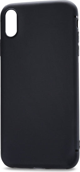 Xccess Hoesje geschikt voor Apple iPhone XS Max Telefoonhoesje Flexibel TPU Extra Dun | Xccess Invisible Thin Backcover | iPhone XS Max Case | Back Cover - Zwart
