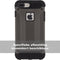 Xccess Hoesje geschikt voor Samsung Galaxy A8 Plus (2018) Telefoonhoesje Hardcase | Xccess Tough Backcover Shockproof | Schokbestendig Galaxy A8 Plus (2018) Telefoonhoesje | Anti Shock Proof - Zwart