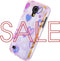 Xccess Hoesje geschikt voor Samsung Galaxy S4 Mini Telefoonhoesje Hardcase | Xccess Oil Cover Backcover | Galaxy S4 Mini Case | Back Cover - Hearts | Paars