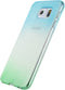 Xccess Hoesje geschikt voor Samsung Galaxy S6 Edge Telefoonhoesje Flexibel TPU Extra Dun | Xccess Thin Backcover | Galaxy S6 Edge Case | Back Cover - Groen