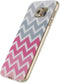 Xccess Hoesje geschikt voor Samsung Galaxy S6 Telefoonhoesje Flexibel TPU | Xccess Case Backcover | Galaxy S6 Case | Back Cover - Wave Pink | Roze