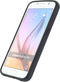 Xccess Hoesje geschikt voor Samsung Galaxy S6 Telefoonhoesje met Kaarthouder Hardcase | Xccess Card Case Backcover met Pasjeshouder | Kaarthouder voor 1 Pasje | backcover Hoesje voor Pinpas / OV Kaart / Rijbewijs | Galaxy S6 Case | Back Cover - Wit