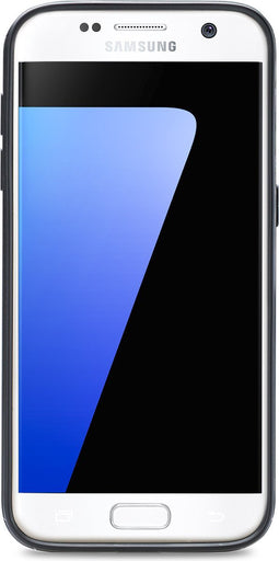 Xccess Hoesje geschikt voor Samsung Galaxy S7 Telefoonhoesje Flexibel TPU | Xccess Matt Card Backcover | Galaxy S7 Case | Back Cover - Zwart