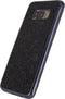 Xccess Hoesje geschikt voor Samsung Galaxy S8 Plus Telefoonhoesje Flexibel TPU | Xccess Case Backcover | Galaxy S8 Plus Case | Back Cover - Glitter Stones Black | Zwart