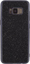 Xccess Hoesje geschikt voor Samsung Galaxy S8 Plus Telefoonhoesje Flexibel TPU | Xccess Case Backcover | Galaxy S8 Plus Case | Back Cover - Glitter Stones Black | Zwart
