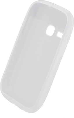 Xccess Hoesje geschikt voor Samsung Galaxy Young S6310 Telefoonhoesje Flexibel TPU | Xccess Case Backcover | Galaxy Young S6310 Case | Back Cover - Wit