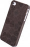 Xccess Honeycomb Cover Apple iPhone 4/4S Transparent Black