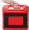 Xccess Kids Guard Tablethoes geschikt voor Apple iPad 10.2 (2019/2020/2021) / Air 3 / Pro 10.5 Kinder Tablethoes met Handvat - Rood