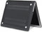 Xccess Laptophoes geschikt voor Apple MacBook Pro 13 Inch (2008-2012) Hoes Hardshell Laptopcover MacBook Case | Xccess Protection Cover - Matt Black - Model A1278 | Zwart