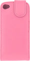 Xccess Leather Flip Case Apple iPhone 4 Pink