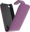 Xccess Leather Flip Case Apple iPhone 4 Purple