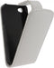 Xccess Leather Flip Case Apple iPhone 4 White