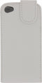 Xccess Leather Flip Case Apple iPhone 4 White