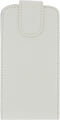 Xccess Leather Flip Case BlackBerry Z10 Wit