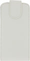 Xccess Leather Flip Case BlackBerry Z10 Wit