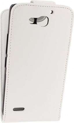 Xccess Leather Flip Case Huaw G750 Wh