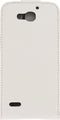 Xccess Leather Flip Case Huaw G750 Wh