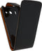 Xccess Leather Flip Case Huawei Ascend G510 Black