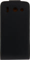 Xccess Leather Flip Case Huawei Ascend G510 Black