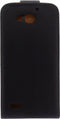 Xccess Leather Flip Case Huawei Ascend G750 Black