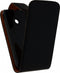 Xccess Leather Flip Case Huawei Ascend Y210 Black