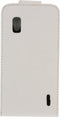 Xccess Leather Flip Case LG Optimus G E975 White