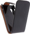 Xccess Leather Flip Case LG Optimus L5 II E460 Black