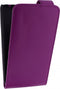 Xccess Leather Flip Case Nokia Lumia 1320 Purple