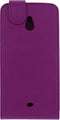 Xccess Leather Flip Case Nokia Lumia 1320 Purple