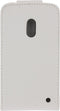 Xccess Leather Flip Case Nokia Lumia 620 White