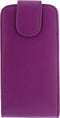 Xccess Leather Flip Case Samsung Galaxy Ace Style Purple