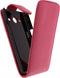 Xccess Leather Flip Case Samsung Galaxy Core II Pink
