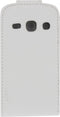 Xccess Leather Flip Case Samsung Galaxy Fame S6810 Wit