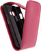 Xccess Leather Flip Case Samsung Galaxy Young 2 Pink