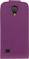 Xccess Leather Flip Case Samsung I9195 Galaxy S4 mini Purple