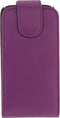 Xccess Leather Flip Case Samsung I9195 Galaxy S4 mini Purple