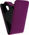 Xccess Leather Flip Case Samsung I9295 Galaxy S4 Active Purple