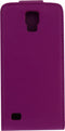 Xccess Leather Flip Case Samsung I9295 Galaxy S4 Active Purple