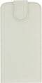 Xccess Leather Flip Case Samsung Note 3 White