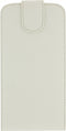 Xccess Leather Flip Case Samsung Note 3 White
