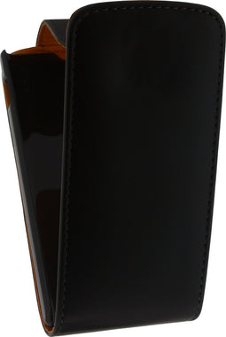 Xccess Leather Flip Case Sony Xperia M Black