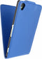 Xccess Leather Flip Case Sony Xperia Z3 Blue