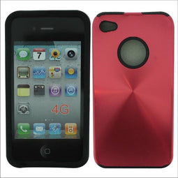 Xccess Metal Apple iPhone 4 Cover Deluxe Red