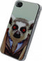 Xccess Metal Cover Apple iPhone 4/4S Funny Lemur