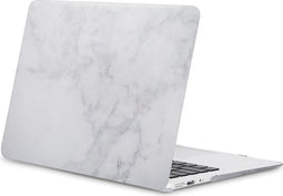 Xccess Protection Cover for Macbook Pro 13inch A1278 (2008-2013) White Marble