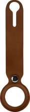 Xccess PU Leather Airtag Loop Brown