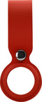 Xccess PU Leather Airtag Loop Red