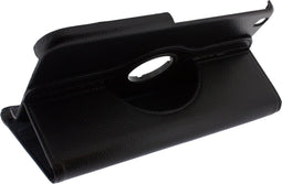 Xccess Rotating Leather Stand Case Samsung Tab 3 8.0 Black