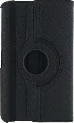 Xccess Rotating Leather Stand Case Samsung Tab 4 8.0 Black